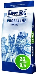 Happy Dog Profi Line Basic  23/9.5 Полноценный сбалансированный корм для собак всех пород