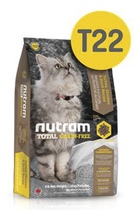 Nutram GF Turkey, Chicken & Duck Cat Food T22 Сухой корм для кошек беззерновой с курицей и уткой