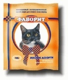 Фаворит Комбикорм для кошек Мясное ассорти