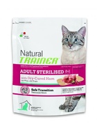 Trainer Natural Adult Sterilised Dry-Cured Ham Сухой корм для стерилизованных кошек с ветчиной