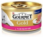 Gourmet Gold консервы для кошек Паштет с говядиной