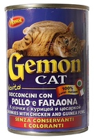 Gemon - Гемон консервы для кошек курица/цесарка