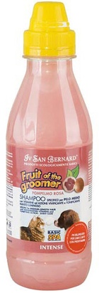 Iv San Bernard Шампунь Розовый грейпфрут с витаминами для собак и кошек для шерсти средней длины