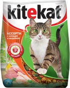 KiteKat Китикет сухой корм для кошек Курица/Индейка