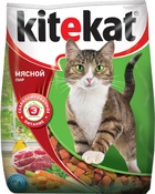 KiteKat - Китикет сухой корм для кошек Мясной пир