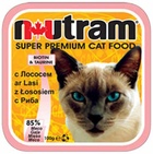 Nutram консервы для кошек с Лососем (ламистер)