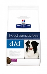 Hills PD Canine D/D Duck & Rice  Хиллс сухой корм для собак при пищевых аллергиях (Утка/рис)