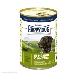 Happy Dog - Хэппи Дог консервы для собак (ягненок с рисом)