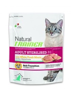 Trainer Natural Adult Sterilised Fresh White Meats Сухой корм д/стерилизованных кошек с белым мясом