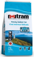 Nutram Finicky  Indoor Cat корм сухой корм для кошек живущих в помещениях