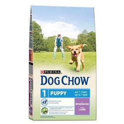 Dog Chow Puppy  Дог Чау сухой корм щенков всех пород Ягненок