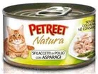 Petreet - Петрит консервы для кошек куриная грудка со спаржей
