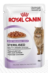 Royal Canin Sterilised - Роял Канин паучи  для стерилизованных кошек в желе