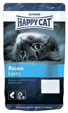 Happy Cat  - Хеппи Кет лакомые подушечки для кошек Лосось