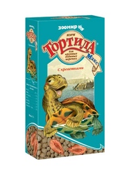 Зоомир Тортила-Maх Корм для крупных водных черепах с креветками