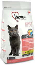 1st Choice Indoor Vitality  - Фест Чойс сухой корм для домашних кошек Цыпленок