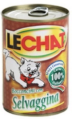 Lechat - Лешат консервы для кошек кусочки в соусе Дичь 400гр