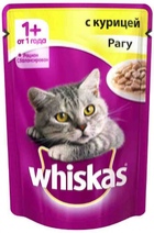 Whiskas - Вискас консервы для кошек рагу с курицей