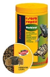 Sera Reptil Professional Herbivor Профессиональный корм для растительноядных рептилий 1810
