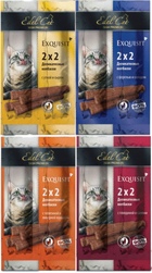 Edel Cat - Эдель Кэт Лакомство для кошек Колбаски - мини деликатесные 4 сорта Мультипак
