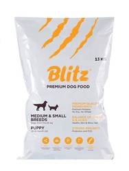 Blitz Puppy Medium Breeds Блитз сухой корм для щенков средних пород