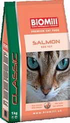 Biomill Cat Classic Salmon Биомил сухой корм для кошек с Лососем