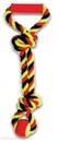 Triol Грейфер для собак - веревка цветная с 2-мя узлами ручка-мяч