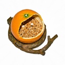 Penn-Plax Кормушка для птиц внутренняя Апельсин