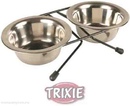 Trixie  Подставка с мисками, металл 2 миски (жук)