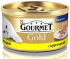 Gourmet Gold консервы для кошек Паштет с курицей