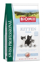 Biomill Swiss Professional Kitten  Биомил сухой корм для котят и беременных кошек