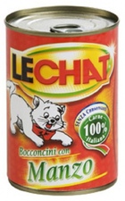 Lechat - Лешат консервы для кошек кусочки в соусе Утка/Печень 400гр