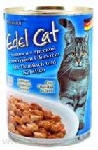 Edel Cat - Эдель Кэт консервы нежные кусочки в соусе 