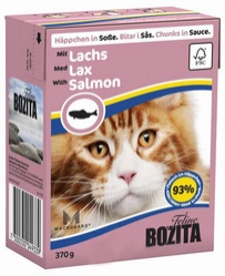 Bozita Tetra Recart - Бозита Тетра Рекарт для кошек Кусочки в желе с Лосем