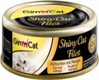 Gimcat Shiny Cat Filet Консервы Шани Кэт для кошек Цыпленок с манго