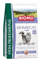 Biomill Swiss Professional Homecat Lamb Биомил сухой корм для кошек с Ягнёнком