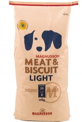 Magnusson Meat & Biscuit Light Сухой запеченный корм для собак склонных к избыточному весу