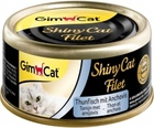 Gimcat Shiny Cat Filet Консервы Шани Кэт для кошек Тунец с анчоусами