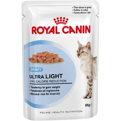 Royal Canin Ultra Light - Роял Канин ультра лайт паучи для кошек склонных к  полноте в соусе