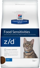 Hills диета Z/D для кошек