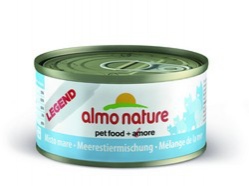 Almo Nature Legend Консервы для кошек с Морепродуктами 75% мяса