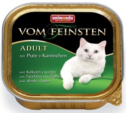 Animonda Vom Feinsten Adult Анимонда кон. для кошек с индейкой и кроликом