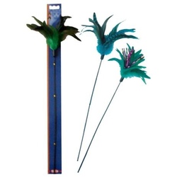 Nobby Игрушка для кошек Дразнилка с перьями, арт. 80070/60902