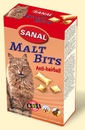 Sanal Malt-Bits Санал Мальт-Битс подушечки для выведения шерсти из ЖКТ+Витамины