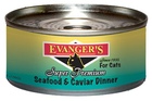 Evangers Seafood & Caviar консервы для кошек Обед Морепродукты с Икрой