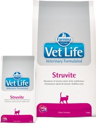 Farmina Vet Life Struvite Фармина  диета для кошек при МКБ (струвиты)