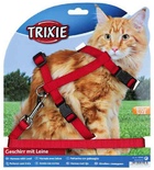 Trixie  41960 Шлейка с поводком для крупных кошек 34-57см/13мм