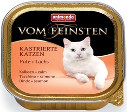 Animonda Vom Feinsten  for castrated cats Анимонда для кастрированных кошек с индейкой и лососем
