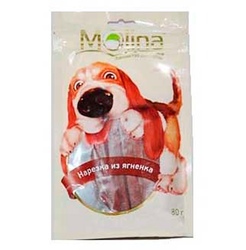 Molina Молина Лакомство для собак Нарезка из ягненка