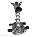 Сафари когтеточка-столбик зебра 35х30х60